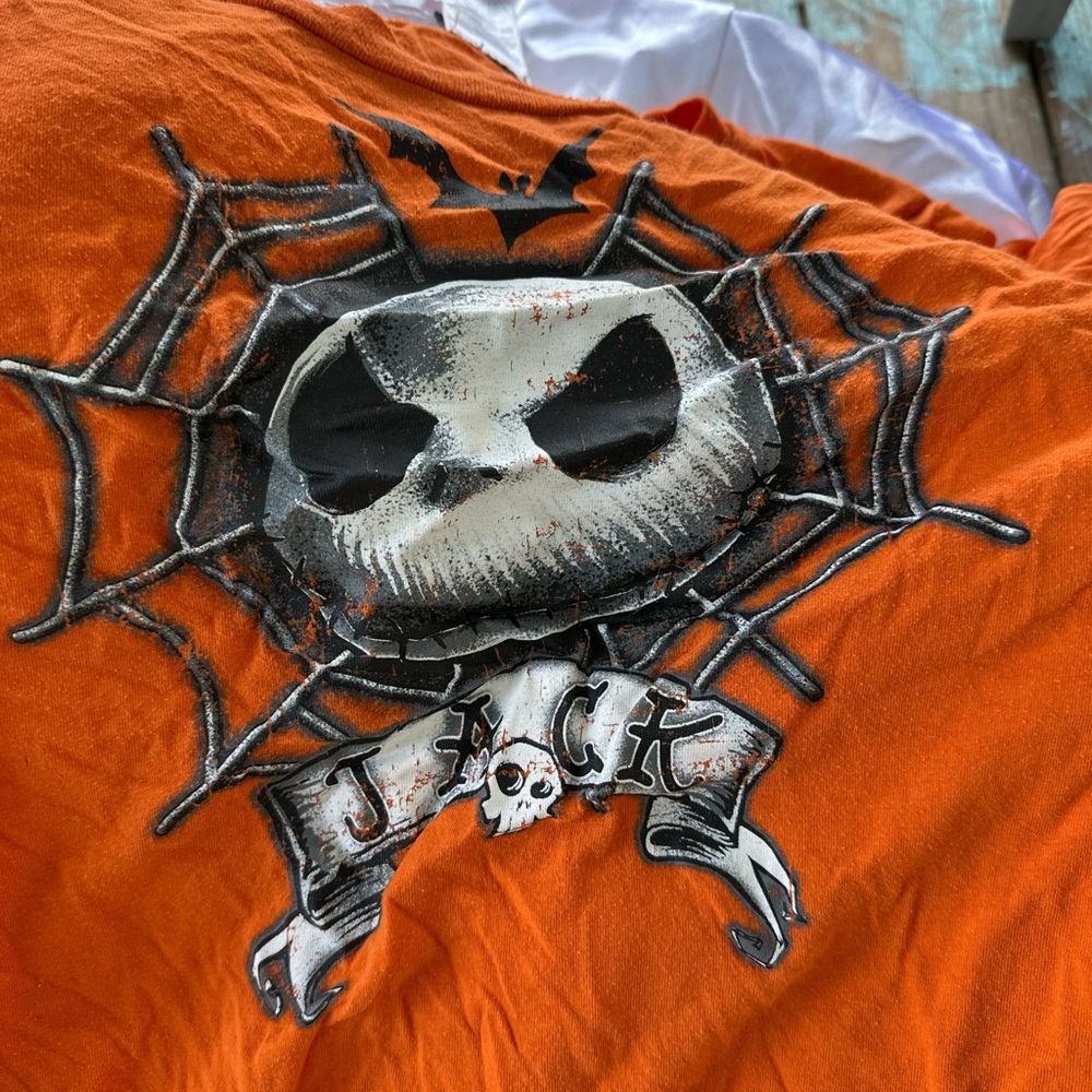 Disney Orange Nightmare Before Christmas Tee